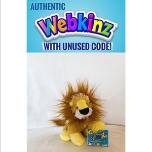 Webkinz Lil’ Kinz Lion 🦁 Retired Rare with Code